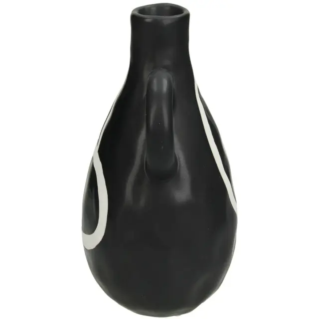 Βάζο Μαύρο Δολομίτης 11.6x10x14.3cm 2