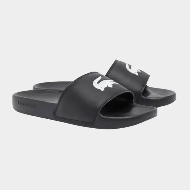 Slide Lacoste Serve 49CFA0042312 Μαύρο - 40.5 3