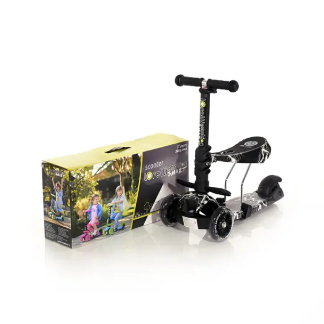 Lorelli Junior Scooter Smart Black Flash 10390020024 3