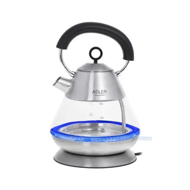 Adler Βραστήρας AD1282 1.5L 2200W Silver (AD 1282)