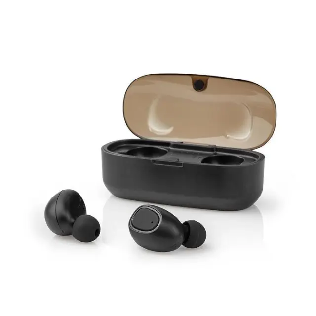 TWS Bluetooth ακουστικά με θήκη ασύρματης φόρτισης.