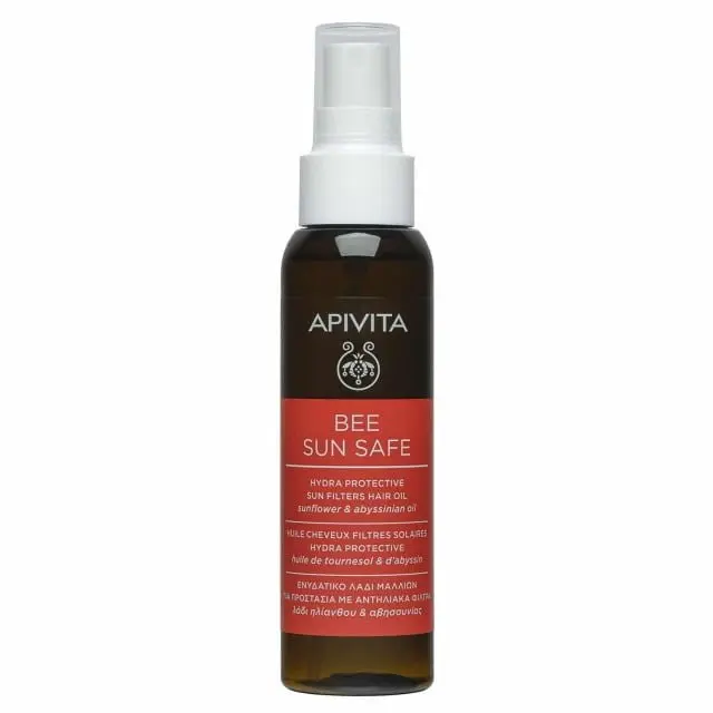 Apivita Bee Sun Safe Ενυδατικό Λάδι Μαλλιών Με Αντηλιακά Φίλτρα 100ml