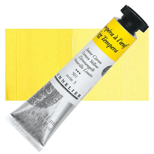 Αυγοτέμπερα Sennelier - 501 Lemon Yellow - 21ml