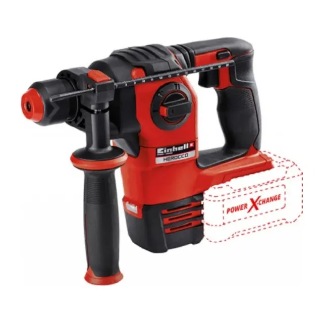 Einhell 4513900 - Πιστολέτο Επαναφορτιζόμενο Μπαταρίας HEROCCO TE-18Li SDS-PLUS (Χωρίς Μπαταρία και Φορτιστή)