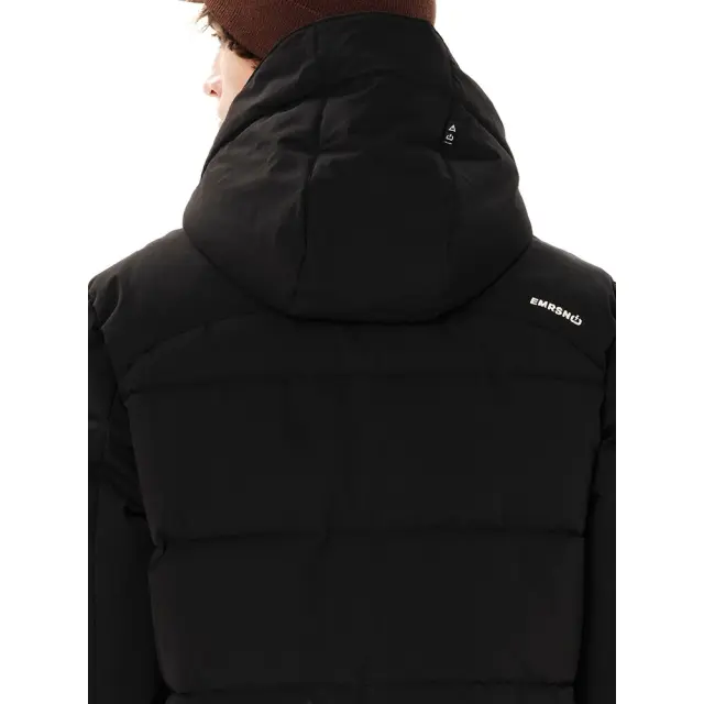 Emerson Men's Hooded Puffer Jacket (262.EM10.23-Black) - Μαύρο 3