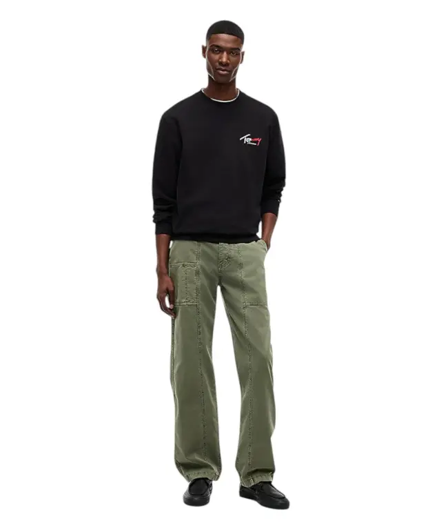 Tommy Hilfiger - Ανδρικό Φούτερ DM0DM23116-BDS Μαύρο 2