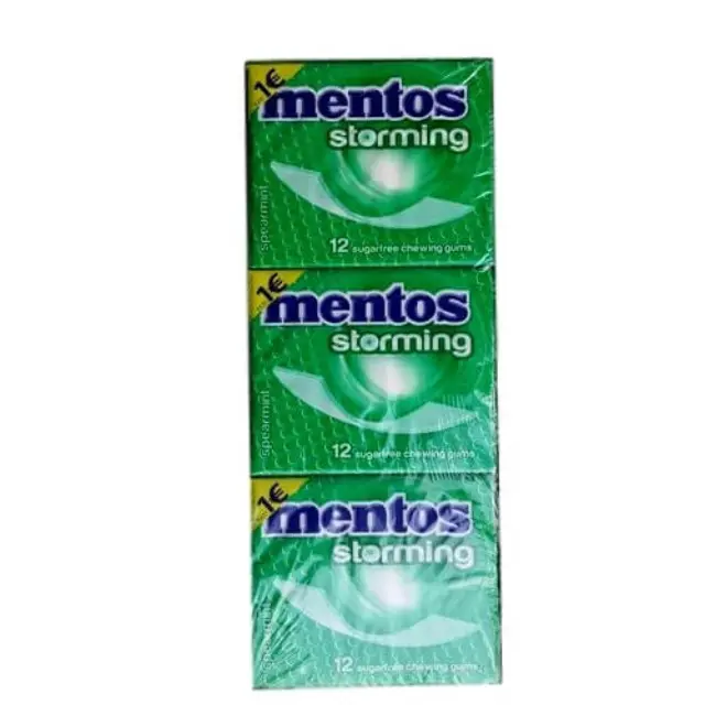 Mentos Storming Δυόσμος Συσκ. 12 τμχ