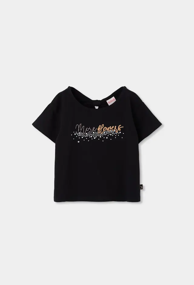 Boboli Stretch πλεκτό t-shirt για κορίτσι 783042-890