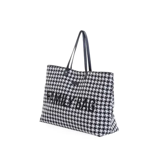 Τσάντα Αλλαγής ChildHome Family Bag Pied de Poule black BR77799 3