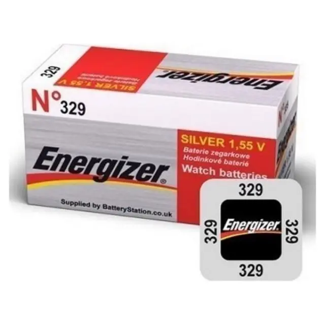 Energizer 329 μπαταρία ρολογιών Silver Oxide 1.55V 1τμχ
