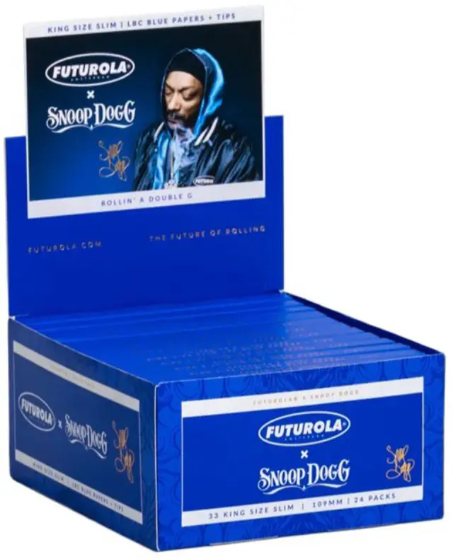 Futurola x Snoop Dogg Χαρτάκια Premium - King Size Slim 33φ. 2