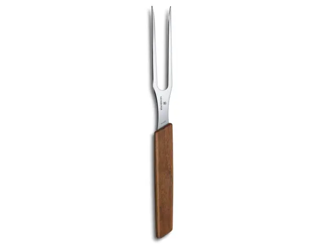 Πιρούνα Victorinox Swiss Modern με ξύλινη λαβή και μήκος 15cm - Σε ειδική συσκευασία δώρου6.9030.15G