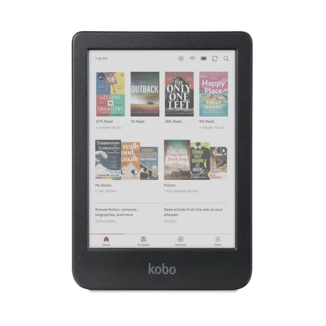 Rakuten Kobo Clara Colour e-book reader Touchscreen 16 GB Wi-Fi Black