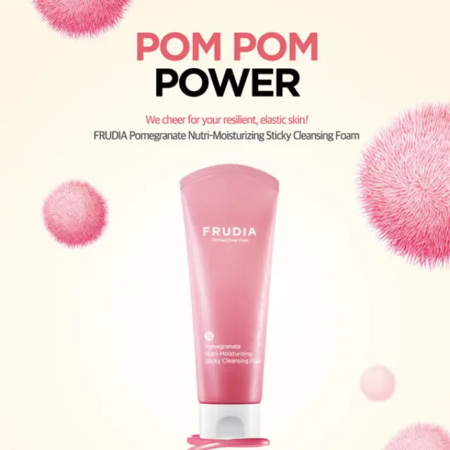 Frudia Pomegranate Nutri-Moisturizing Sticky Cleansing Foam 145ml 3
