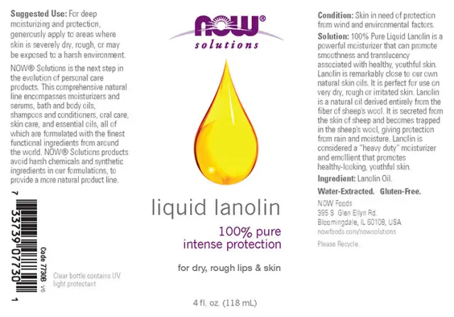 Now Foods Liquid Lanolin, Pure 2