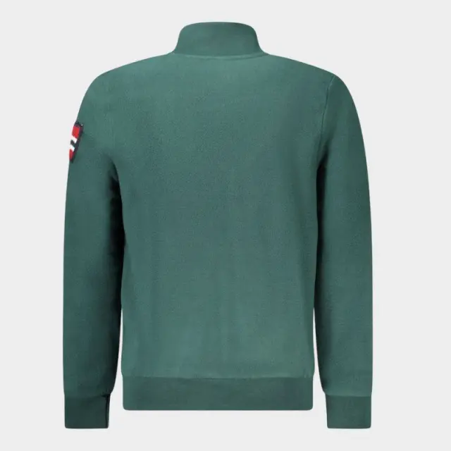 Norway Nautical School - Ανδρική Ζακέτα Φούτερ Fleece 859532-ALPINE Πράσινο - 3XL 2