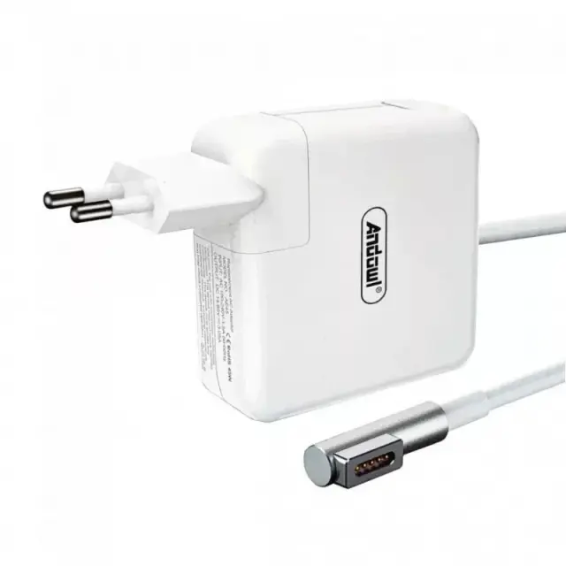 Andowl Φορτιστής Laptop 85W για Apple με Αντάπτορα Τροφοδοσίας Q-KC02 - L-Type laptop adapter charger 075819