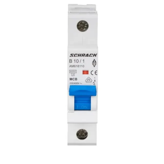 Miniature Circuit Breaker (MCB) AMPARO 6kA, B 10A, 1-pole