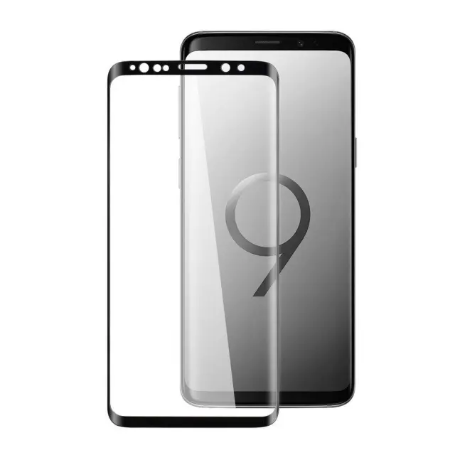 Tempered glass- Αντιχαρακτικό τζάμι προστασίας Samsung Galaxy S9 G960 Full Black 2