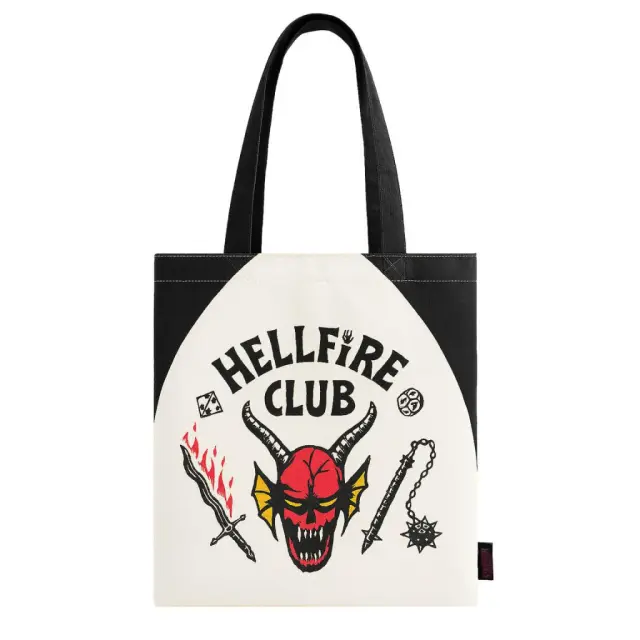 Stranger Things Hellfire Club τσάντα αγορών 40 cm Πολύχρωμο