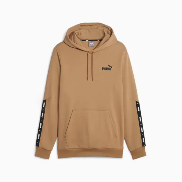 Puma Ess Tape Hoodie Fleece (849040-85) - Καφέ - S
