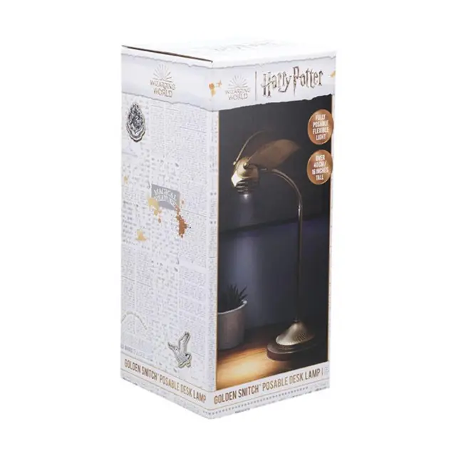 Φωτιστικό Γραφείου Harry Potter Golden Snitch Posable Desk Lamp 2