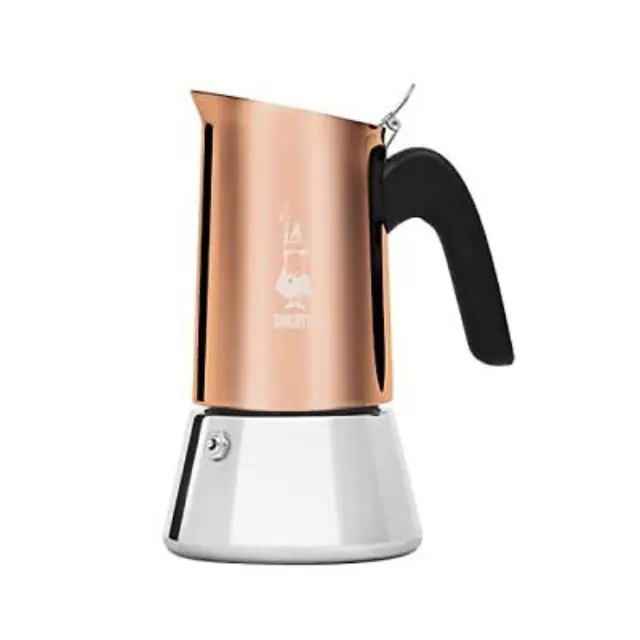 Bialetti Venus Copper Καφετιέρα Espresso 6 Φλιτζανιών Μπρονζέ Ανοξείδωτη