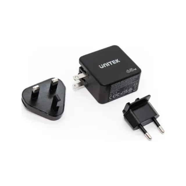 Unitek Charger GaN PD 65W 3 Ports (P1117B) 2