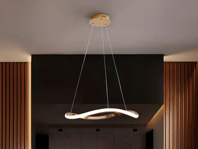 Φωτιστικό LED Naos Rose Gold Μονό Δαχτυλίδι D60 Ροζ χρυσό
