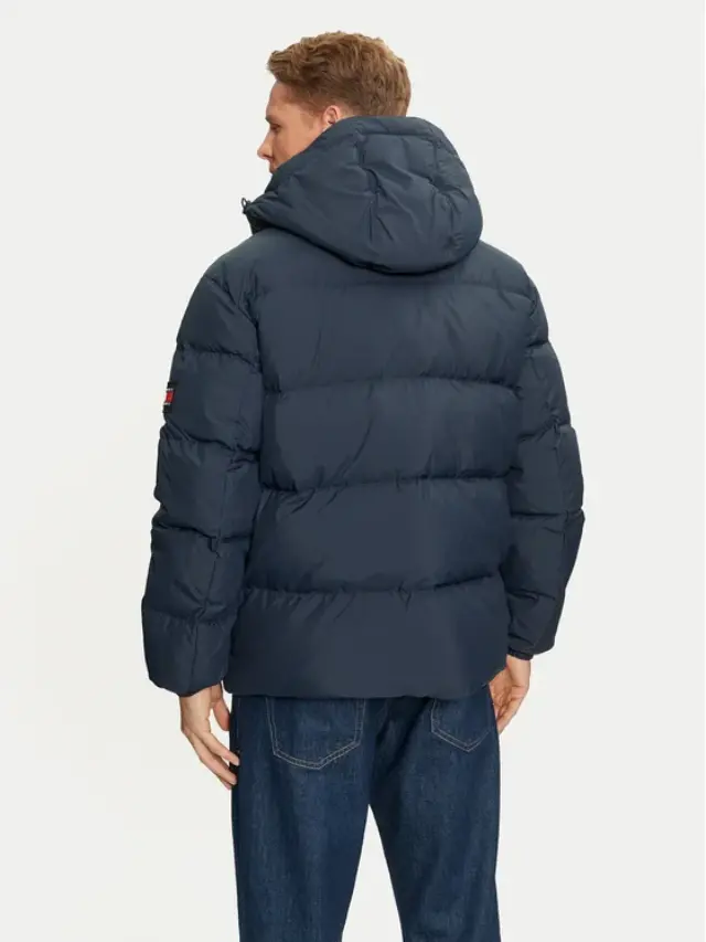 Tommy Hilfiger - Ανδρικό Αδιάβροχο Μπουφάν Tjm Essential Down Regular Fit DM0DM19786-C1G Μπλε - XL 3