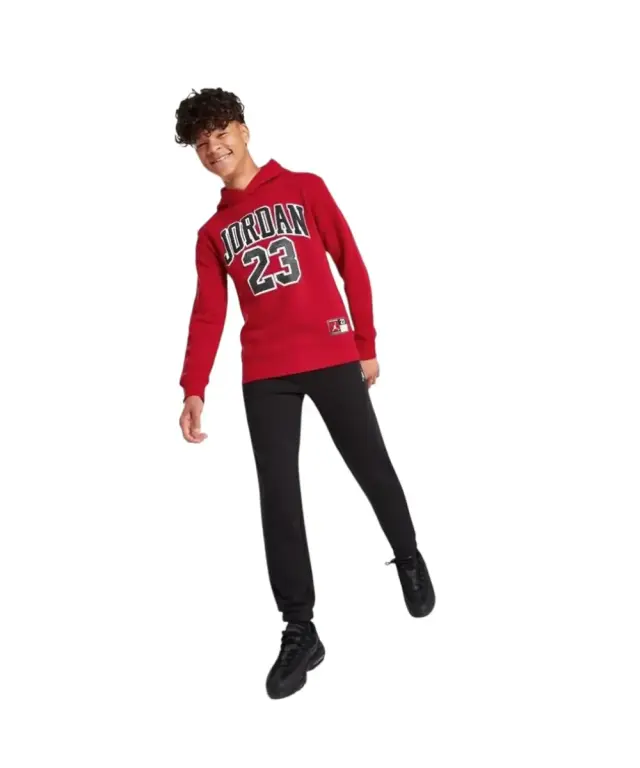 Jordan - Παιδική Μπλούζα Collegiate Fleece 95C479-R78 Κόκκινο - 8-10 ετών 3