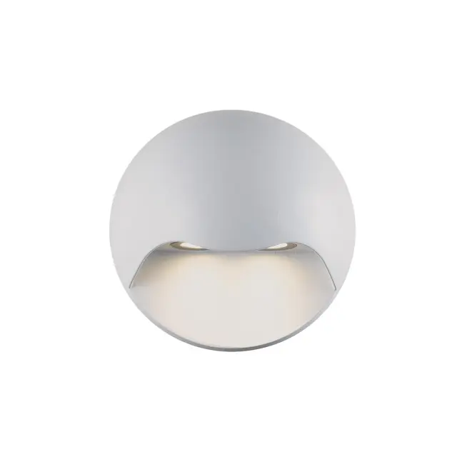 Ster Φωτιστικό Led τοίχου 6W 3000K 30° IP54 ø13x6.8cm λευκό Άσπρο