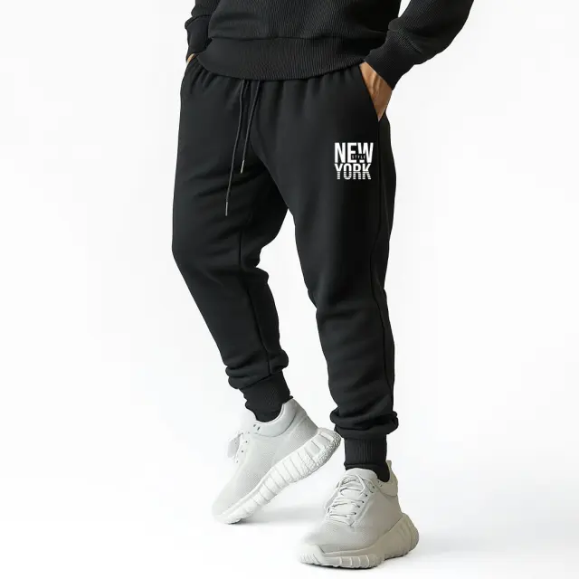 Φόρμα Noshame® Μαύρη με τύπωμα - 3025029 - XXL
