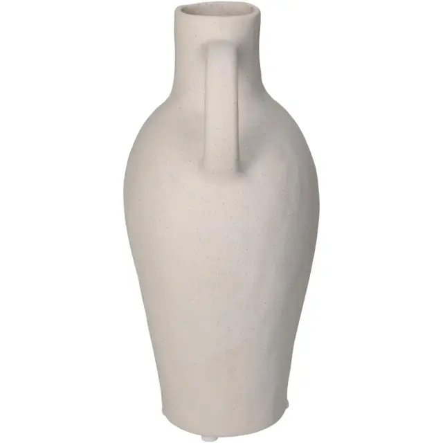 Βάζο Λευκό Πορσελάνη 14x11x25cm 3