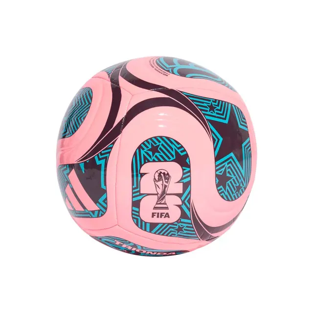 adidas Performance Adult World Cup 26 Trionda Club Size 5 Foot Ball Ροζ JD8029 (adidas Performance) - 5