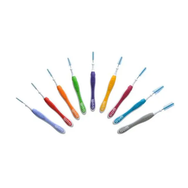 GUM Trav-ler 1512 Μεσοδόντια Βουρτσάκια 1.2mm Μωβ 6τμχ 2