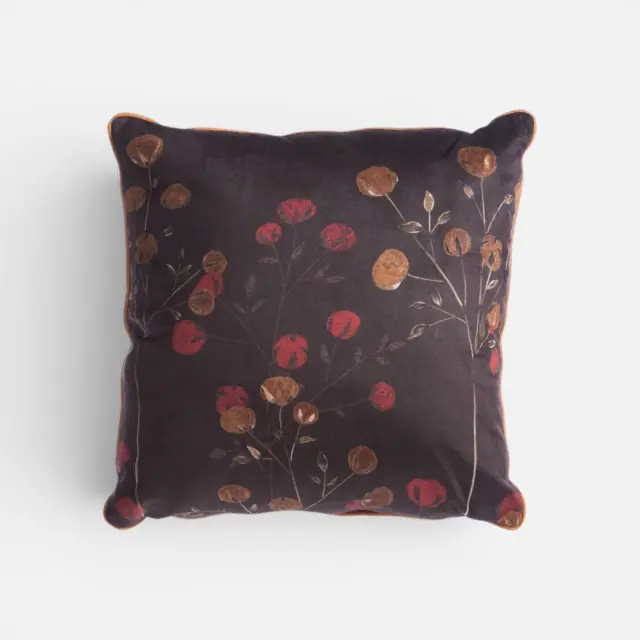 Μαξιλάρι Διακοσμητικό Audrey 45x45 Nef Nef Homeware, ΥΦΑΣΜΑ:100% ΠΟΛ-ΕΣΩΤ:100% ΠΟΛ - BROWN (041148) 2