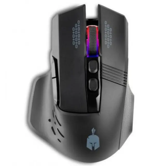 Ασύρματο RGB Gaming Spartan Gear Cecrops Ποντίκι Μαύρο