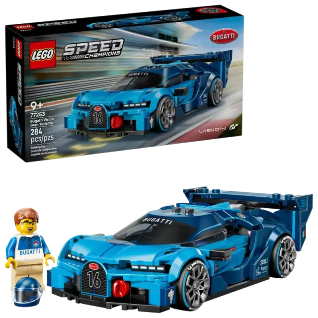 LEGO® Speed Champions Bugatti Vision GT Hyper Sports Car για 9+ Ετών 284τμχ - 77253 2