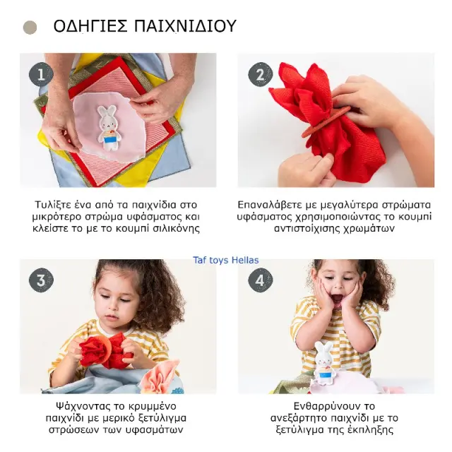 Εκπαιδευτικό Παιχνίδι Taf Toys Peek A Boo What Is Inside T-13335 2