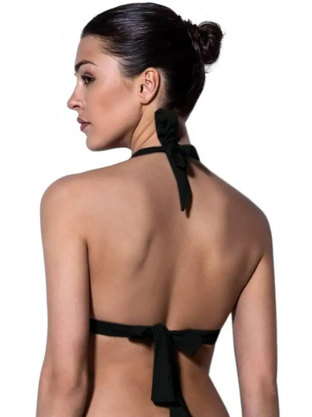 Μαυρο μαγιο Bluepoint τριγωνο push up 2
