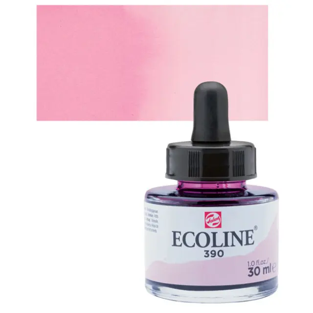 Μελάνι Talens Ecoline - 390 Pastel Rose - 30ml