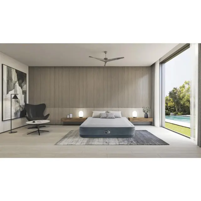 Φουσκωτό Στρώμα Ύπνου INTEX COMFORT-PLUSH LOW QUEEN