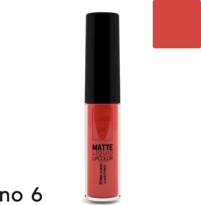 LAVISH CARE Matte Liquid Lipcolor Xtra Long Lasting No6