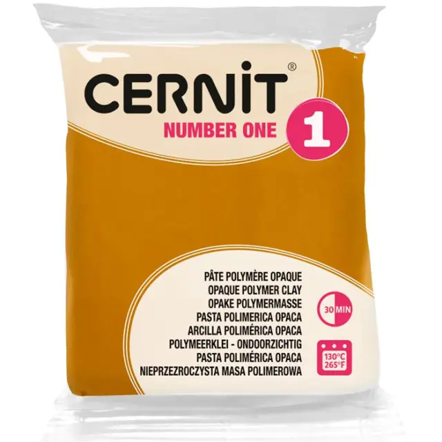 Πολυμερικός Πηλός Cernit Number One No746 - Yellow Ochre - 56gr