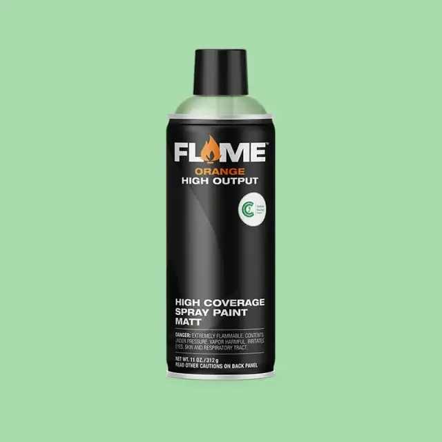 Flame Orange Spray Paint 400ml FO-663 Mint