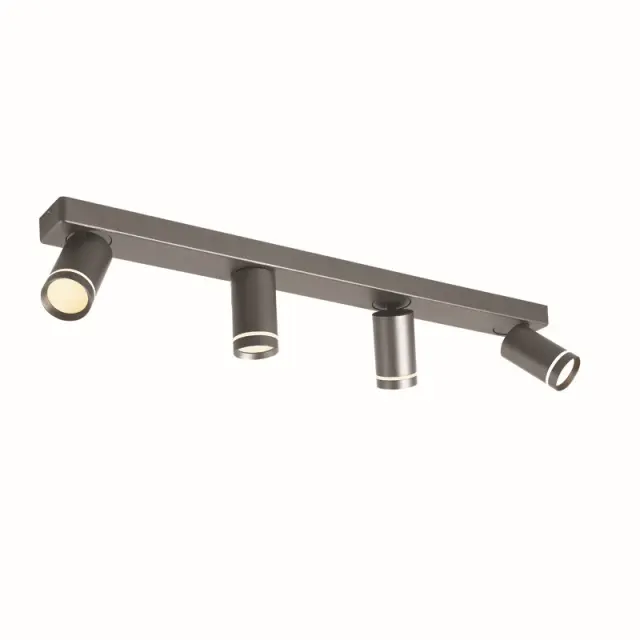ΕΠΙΤΟΙΧΟ Φ/Σ 4XGU10 DIVINO ΓΚΡΙ ΑΛΟΥΜΙΝΙΟ IP20 76X7X13,5CM / RA3634SGY