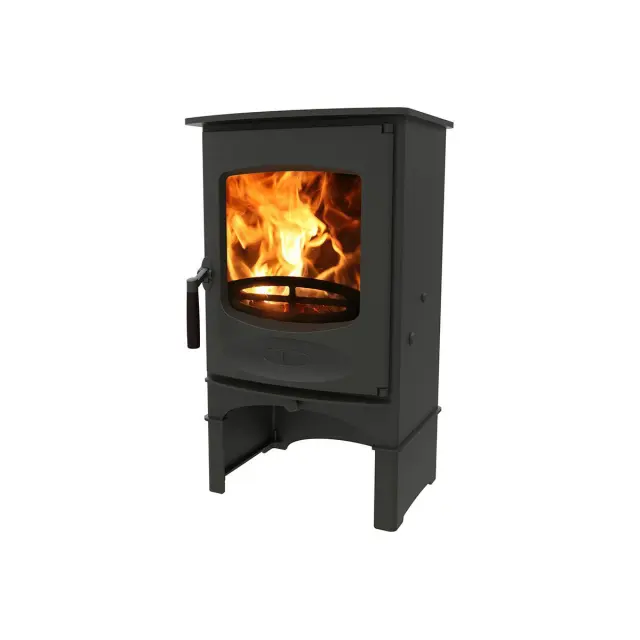 Charnwood C-Four Σόμπα Ξύλου - Black, Store stand