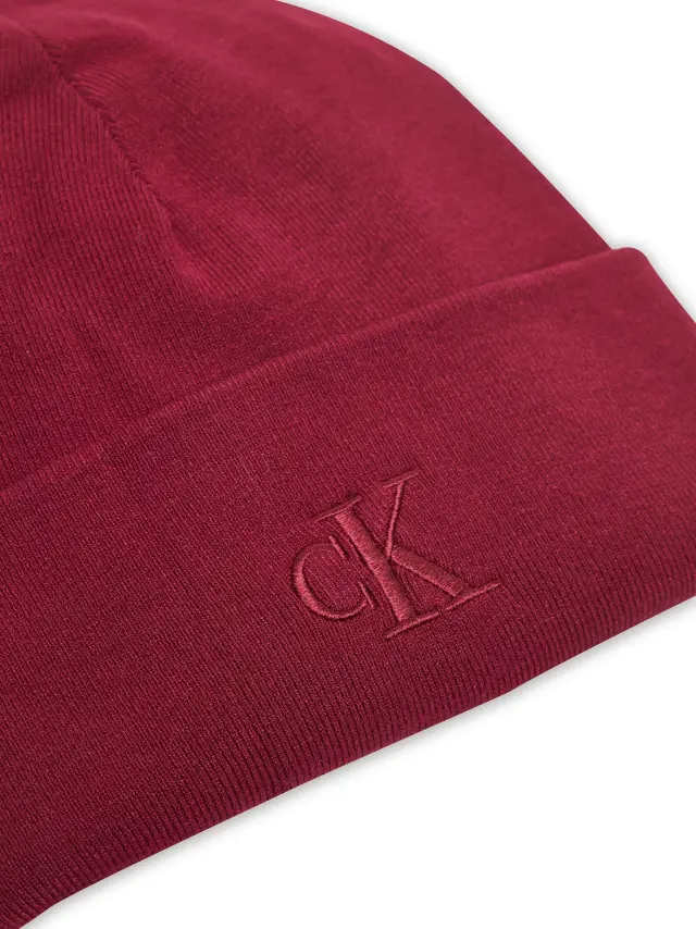 Unisex Σκούφος Calvin Klein LV04D8020G-VAQ Μπορντώ Μπορντό - One Size 2