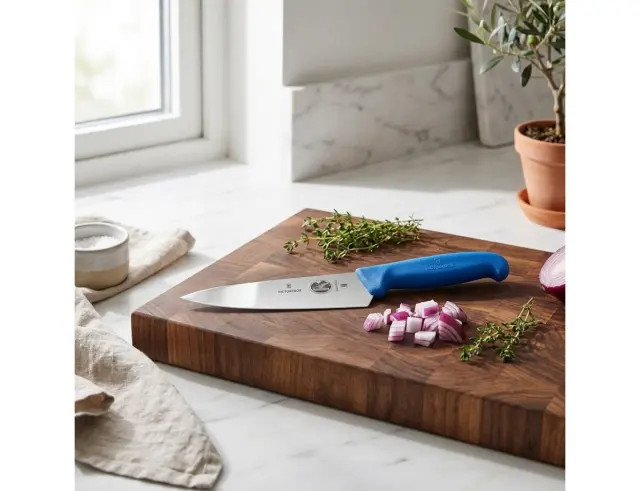 Μαχαίρι Chef Victorinox Fibrox με μήκος λεπίδας 15cm - Blue 5.2002.15